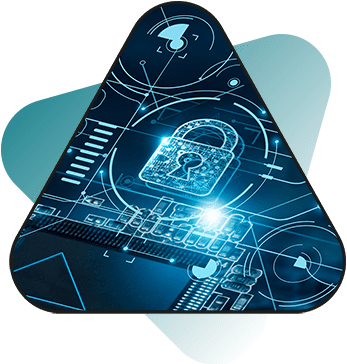 Cyber security image of lock